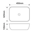 Mixxus Premium DIVERSE-0112 Раковина накладна, біло-чорна (MP6542)