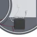 Дзеркало Mixxus Premium TOPPER MC01-100x75 з Led Touch, Anti-fog, димером (3-6,5kK) (MP6631)