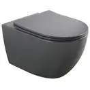 MIXXUS PREMIUM ELLIPSE-0309-T1 Унітаз підвісний, сірий (MP6655)
