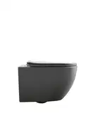 MIXXUS PREMIUM ELLIPSE-0309-T1 Унітаз підвісний, сірий (MP6655)
