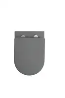 MIXXUS PREMIUM ELLIPSE-0309-T1 Унітаз підвісний, сірий (MP6655)