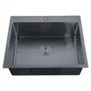 ZERIX ZH6050-215 Мийка кухонна, Nano-Black (MX1586)