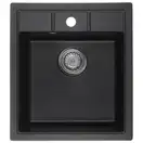 Мийка кухонна Zerix ZS-4651S-03 Чорна (ZX4564)