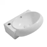 Mixxus Premium DIVERSE-1201-R Раковина, белая (MP6506)