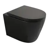 Унітаз підвісний Mixxus Premium BEVEL-0304-T1 BLACK 480x360x360mm сист. змиву TORNADO 1.0 (MP6677)
