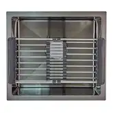 ZERIX ZH4843B-215 Мойка PVD-Black с сушилкой (ZM5555)