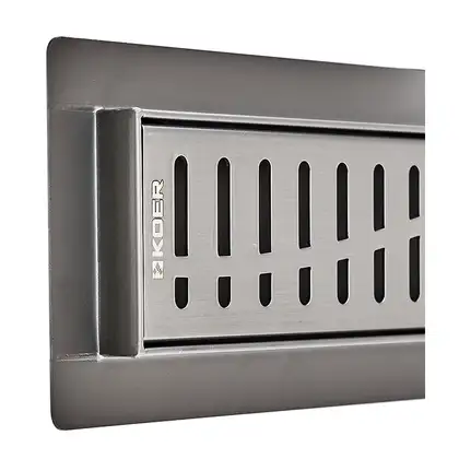 KOER FD35-70x500 Трап душевой под плитку, графит (AC0657) KOER FD35-70x500 Трап душевой под плитку, графит (AC0657)