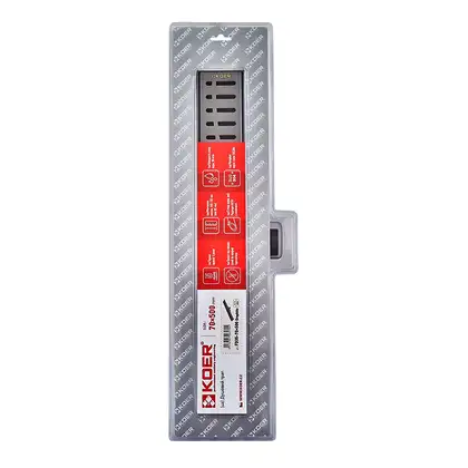 KOER FD35-70x500 Трап душевой под плитку, графит (AC0657) KOER FD35-70x500 Трап душевой под плитку, графит (AC0657)