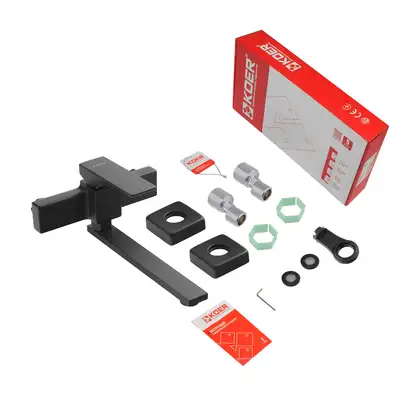 KOER KB-73010-05 Смеситель для кухни, черный (KR3491)