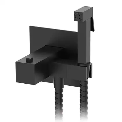KOER KB-24011-05 Смеситель гигиенический, черный (KR4735)