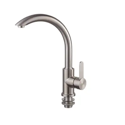 Змішувач для кухні Koer KI-70019-02 (з нерж. сталі) (Колір нерж) (KR4795) Змішувач для кухні Koer KI-70019-02 (з нерж. сталі) (Колір нерж) (KR4795)