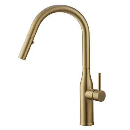 KOER KI-70004-12 Смеситель для кухни, нерж. сталь (KR5004)