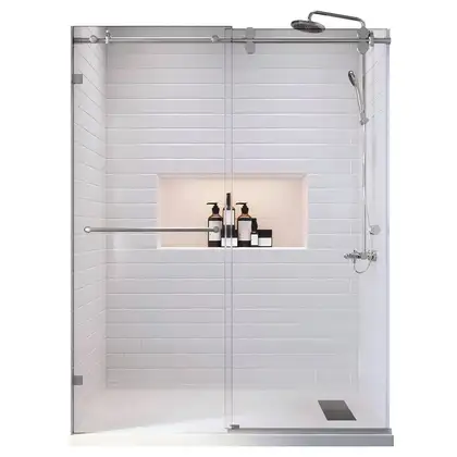 KOER SR SD06-140x220-TR-01 Дверь в нишу, хром (KR5368) KOER SR SD06-140x220-TR-01 Дверь в нишу, хром (KR5368)