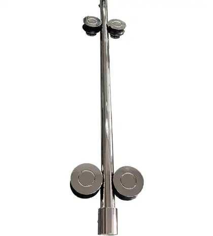 KOER SR SD06-140x220-TR-01 Дверь в нишу, хром (KR5368) KOER SR SD06-140x220-TR-01 Дверь в нишу, хром (KR5368)