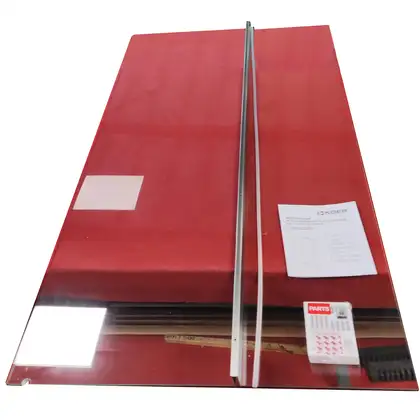 KOER SR SW01-90x200-TR-07 Стенка душевой, графит (KR5382)