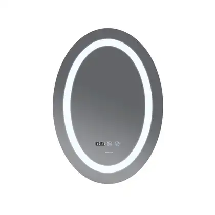 Дзеркало Mixxus PLAIN MV02-50x70 з Led Touch, Anti-fog, димером, регулятором яскравості, годинником (MI6010) Дзеркало Mixxus PLAIN MV02-50x70 з Led Touch, Anti-fog, димером, регулятором яскравості, годинником (MI6010)