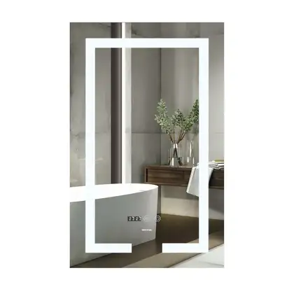 Дзеркало Mixxus HARD MR06-50x80 з Led Touch, Anti-fog, димером, регулятором яскравості, годинником (MI6011) Дзеркало Mixxus HARD MR06-50x80 з Led Touch, Anti-fog, димером, регулятором яскравості, годинником (MI6011)