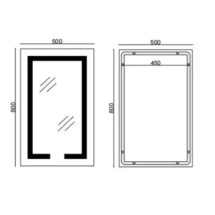 Дзеркало Mixxus HARD MR06-50x80 з Led Touch, Anti-fog, димером, регулятором яскравості, годинником (MI6011) Дзеркало Mixxus HARD MR06-50x80 з Led Touch, Anti-fog, димером, регулятором яскравості, годинником (MI6011)