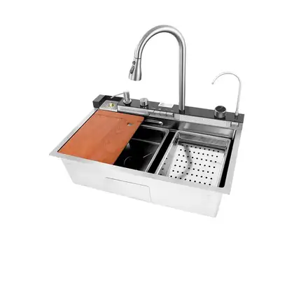 MIXXUS MH7546-SET-06 DECOR Мойка, встроенный смеситель (MX9577)