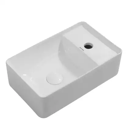 Mixxus Premium QUADRO-1201-L Раковина, біла (MP6505) Mixxus Premium QUADRO-1201-L Раковина, біла (MP6505)