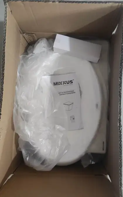 Mixxus Premium DIVERSE-1201-R Раковина, біла (MP6506) Mixxus Premium DIVERSE-1201-R Раковина, біла (MP6506)