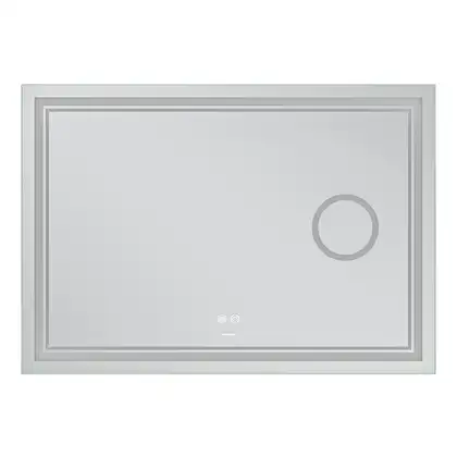 Дзеркало Mixxus Premium QUADRO MR20-100x70 з Led Touch, Anti-fog, димером, регулятором яскравості, (MP6622) Дзеркало Mixxus Premium QUADRO MR20-100x70 з Led Touch, Anti-fog, димером, регулятором яскравості, (MP6622)