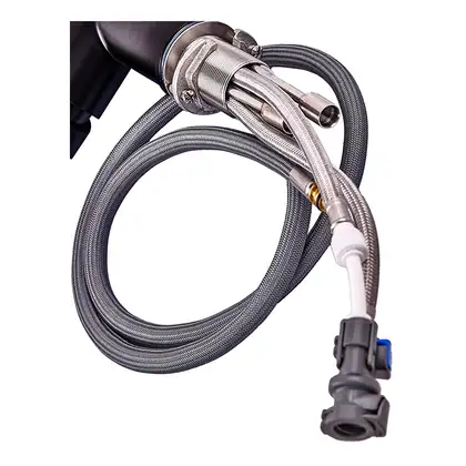 ZERIX LUX-024 Смеситель кухонный, черный (ZX5556) ZERIX LUX-024 Смеситель кухонный, черный (ZX5556)