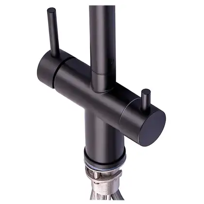 ZERIX LUX-024 Смеситель кухонный, черный (ZX5556) ZERIX LUX-024 Смеситель кухонный, черный (ZX5556)
