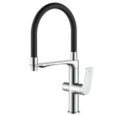 Mixxus Premium Derby 021 Змішувач для кухні, чорний (MI6600)