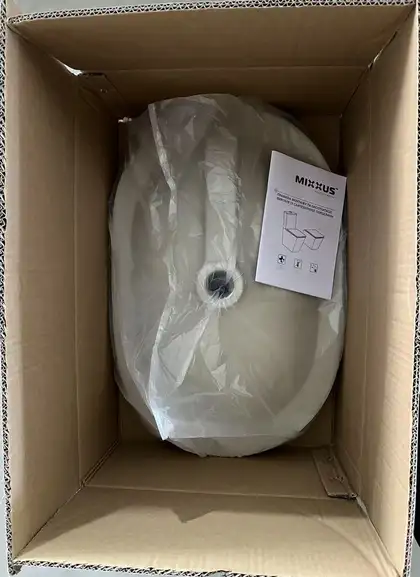 MIXXUS PREMIUM ELLIPSE-1601 Раковина врезная, белая (MP6569) MIXXUS PREMIUM ELLIPSE-1601 Раковина врезная, белая (MP6569)