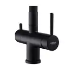 KOER KB-72002-05 Смеситель для кухни, черный/хром (KR3384)