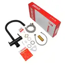 KOER KB-72002-05 Смеситель для кухни, черный/хром (KR3384)