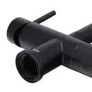 KOER KB-72002-05 Смеситель для кухни, черный/хром (KR3384)