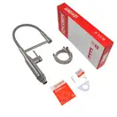 KOER KI-70005-02 Смеситель для кухни, нерж. сталь (KR3388)