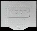 KOER Инсталляция для унитаза KT-0503-01 с кнопкой, хром (KR5347)