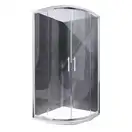 KOER SR SC04 Душевая кабина 100x100, прозрачное стекло, хром (KR5361)