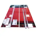 Koer SR SD01 Дверь в нишу, прозрачное стекло, хром (KR5380)