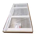 KOER SR SP01-90x200-TR-01 Душова перегородка, хром (KR5392)
