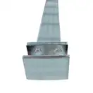 KOER SR SP01-90x200-TR-01 Душова перегородка, хром (KR5392)