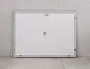 Дзеркало Mixxus WARM MR02-90x70-CASE з Led Touch, Anti-fog, димером, регулятором яскравості, годинн (MI6674)