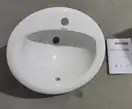 Mixxus Premium TOPPER-1602 Раковина врезная, белая (MP6572)