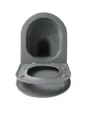 Mixxus Premium TOPPER-0303-R Унитаз подвесной, серый (MP6657)