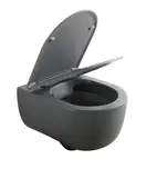 Mixxus Premium TOPPER-0303-R Унитаз подвесной, серый (MP6657)