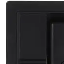 Мийка кухонна Zerix ZS-4651S-14 Чорний металік (ZX4570)