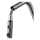 ZERIX LUX-024 Кухонный смеситель на две воды, графит (ZX5557)