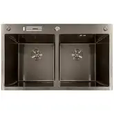 MIXXUS MH8350-DK Мойка из нерж. стали, графит (MI7053)