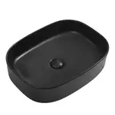 MIXXUS PREMIUM BEVEL-0103 Раковина накладна, чорна (MP6520)