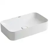 Mixxus Premium Quadro-0106 Раковина накладная, белая (MP6523)