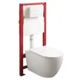 Комплект унітаз з інсталяцією для унітазу Mixxus Premium ELLIPSE-SET-2101 система змиву TORNADO 3.0 (MP6667)