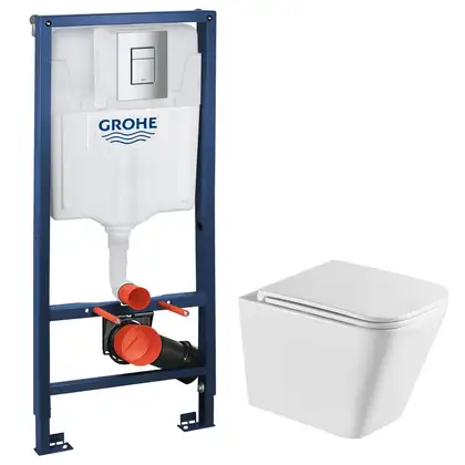 Комплект Grohe Set Унітаз QUADRO-0301-R + Інсталяція Grohe Rapid SL 38772001 (38772001QUADRO0301R) Комплект Grohe Set Унітаз QUADRO-0301-R + Інсталяція Grohe Rapid SL 38772001 (38772001QUADRO0301R)